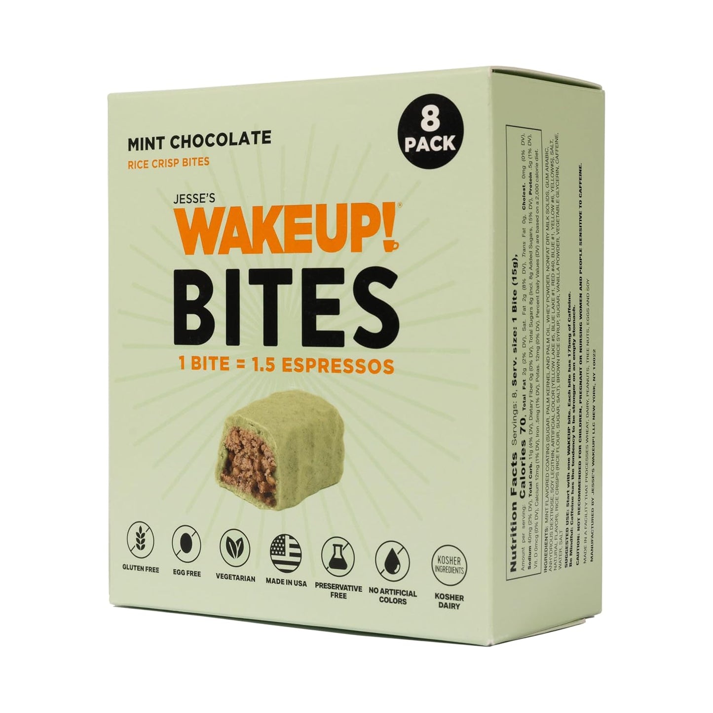 jesses-wakeup-caffeinated-mint-chocolate-protein-bites---gluten-free-vegetarian---175mg-caffeine-per-bite---boost-focus-clarity---kosher---8-pack-9