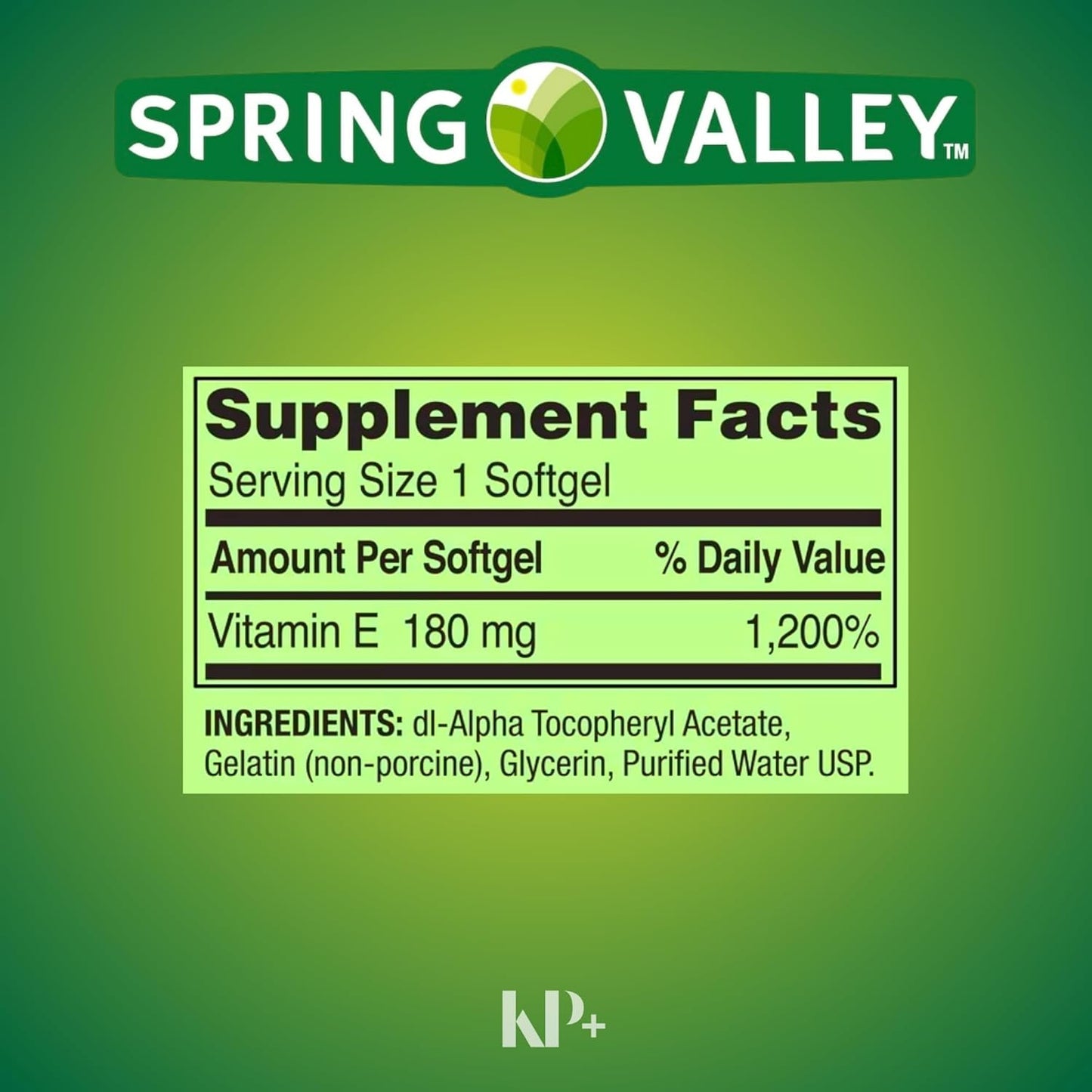 spring-valley-vitamin-e-400-iu-softgels-100-count-with-kpplus-sticker---dietary-supplement-for-overall-health-and-wellness-3