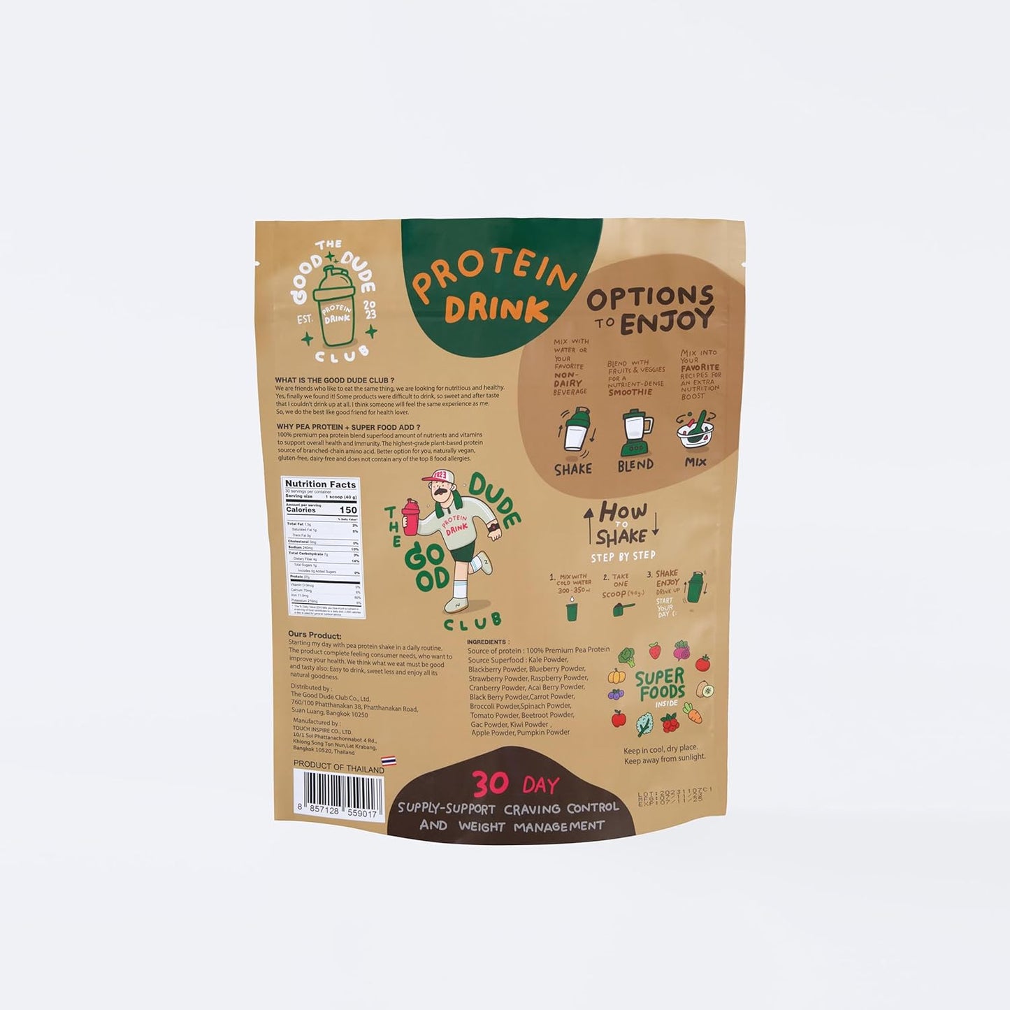 premium-chocolate-pea-protein-powder-for-the-good-dude-club-plant-based-with-bcaas-vitamins-minerals-vegan-friendly-gluten-dairy-free-no-added-sugar-easy-to-digest-2