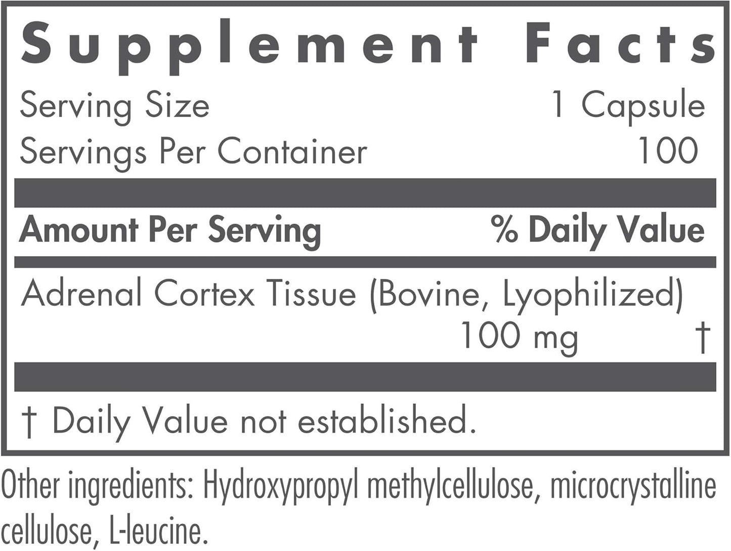adrenal-support-supplement-for-immune-endocrine-health---men-women-100mg-adrenal-extract-bovine-lyophilized---100-count-2