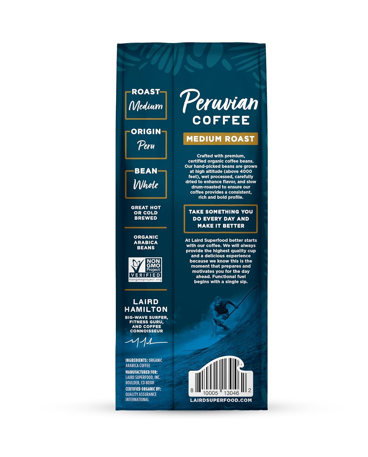 laird-superfood-peruvian-medium-roast-whole-bean-coffee---ethically-sourced-premium-blend-gluten-free-dairy-free-non-gmo---12-oz-bag-2