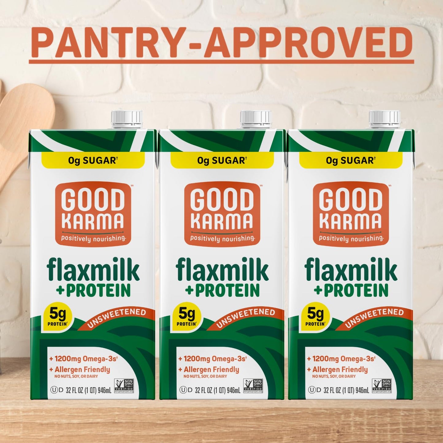 pack-of-6-good-karma-unsweetened-flaxmilk-protein-32oz---plant-based-non-dairy-milk-alternative-with-5g-plant-protein-and-1200mg-omega-3-per-serving---vegan-lactose-free-nut-free-shelf-stable-6