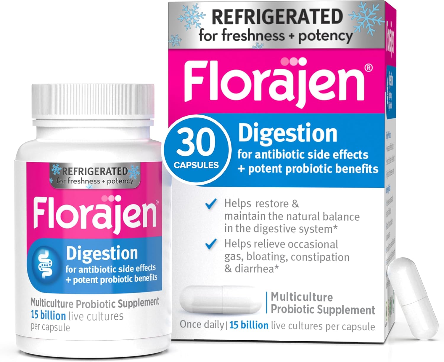 florajen-digestion-probiotics---gut-health-supplement-for-adults-30-count---relieves-constipation-and-bloating---refrigerated-formula-for-optimal-results-1