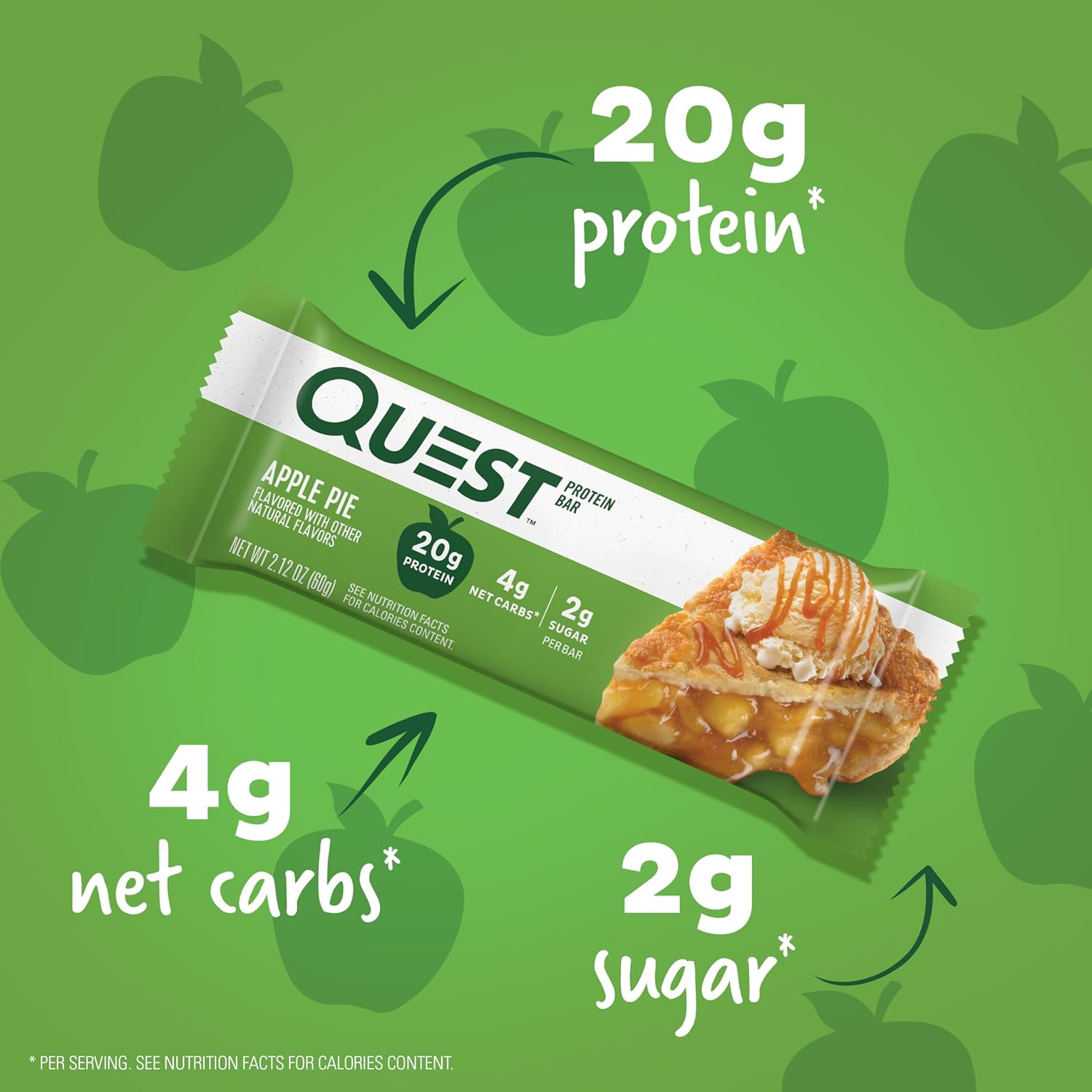 quest-nutrition-apple-pie-protein-bars---20g-protein-4g-net-carbs-2g-sugar---gluten-free-keto-friendly---pack-of-12-bars-2