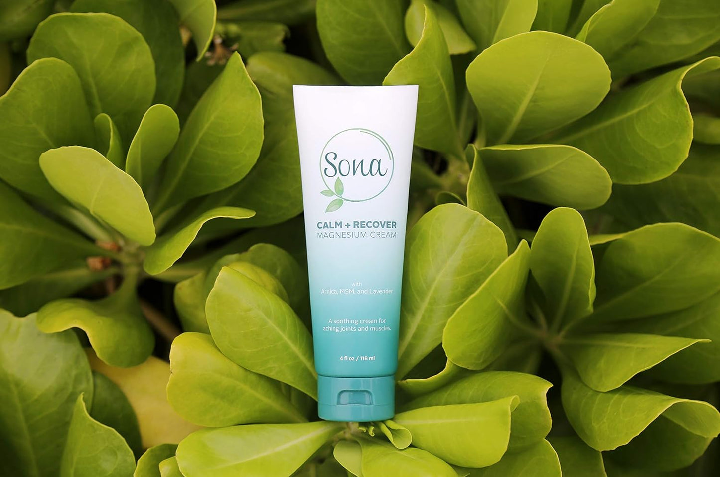sona-calm-recover-magnesium-cream-with-arnica-msm-menthol-and-lavender---topical-lotion-for-sleep-aid-leg-cramps-pain-relief---4oz-7