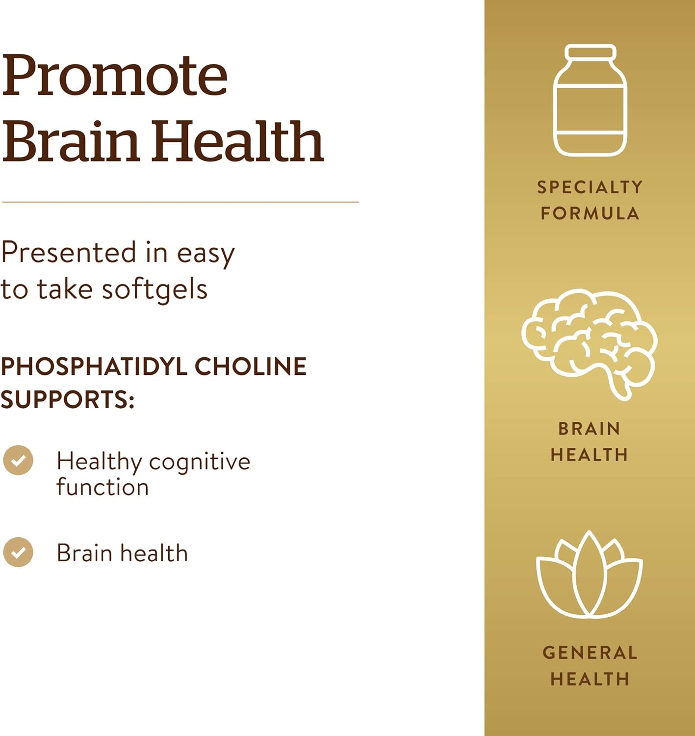 solgar-phosphatidylcholine-softgels---supports-cognitive-function---derived-from-lecithin---contains-choline-for-acetylcholine---gluten-dairy-free---100-softgels-4