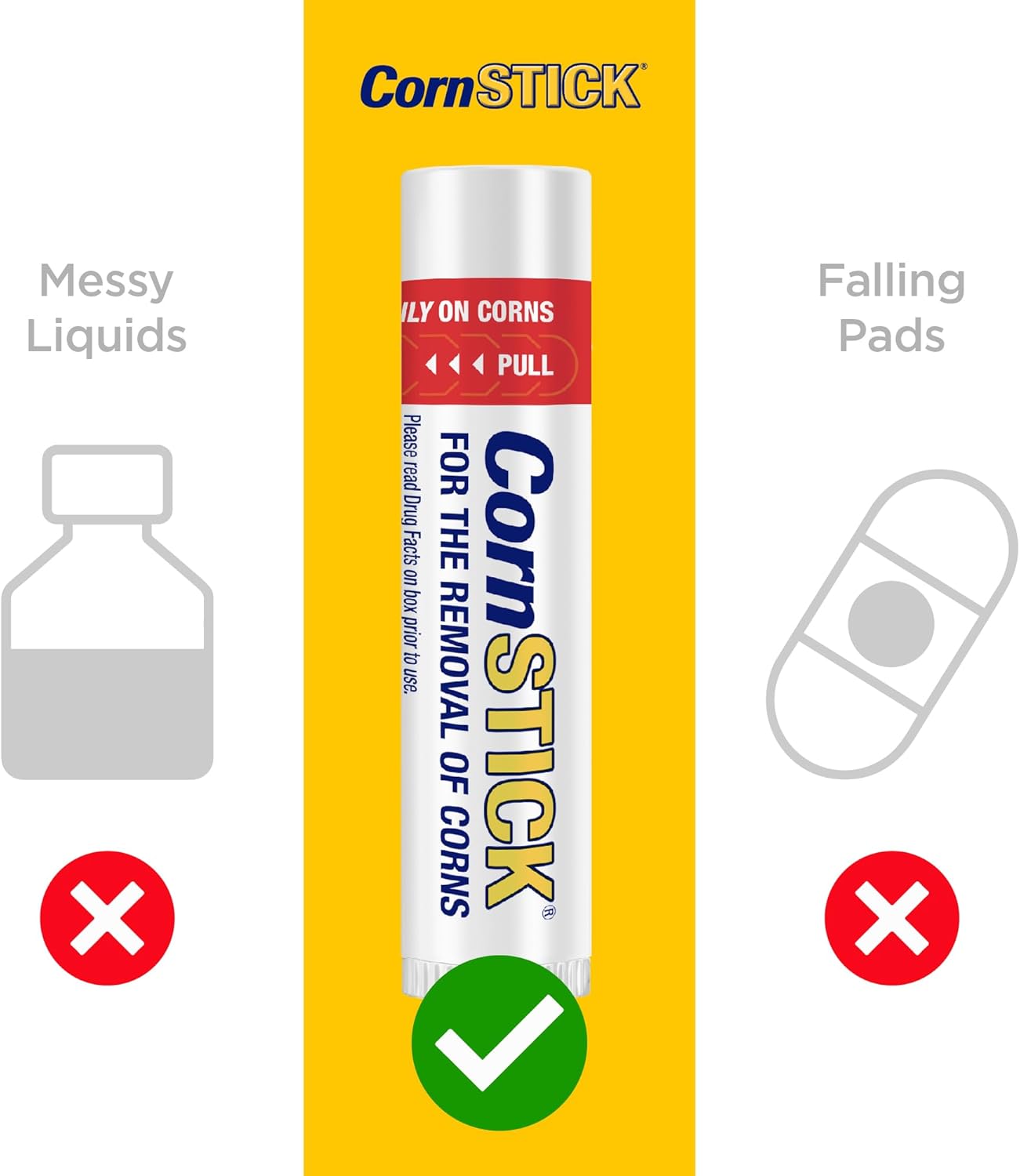 Maximum Strength Salicylic Acid Corn and Callus Remover Stick - 0.2 Oz - Espot.com.au