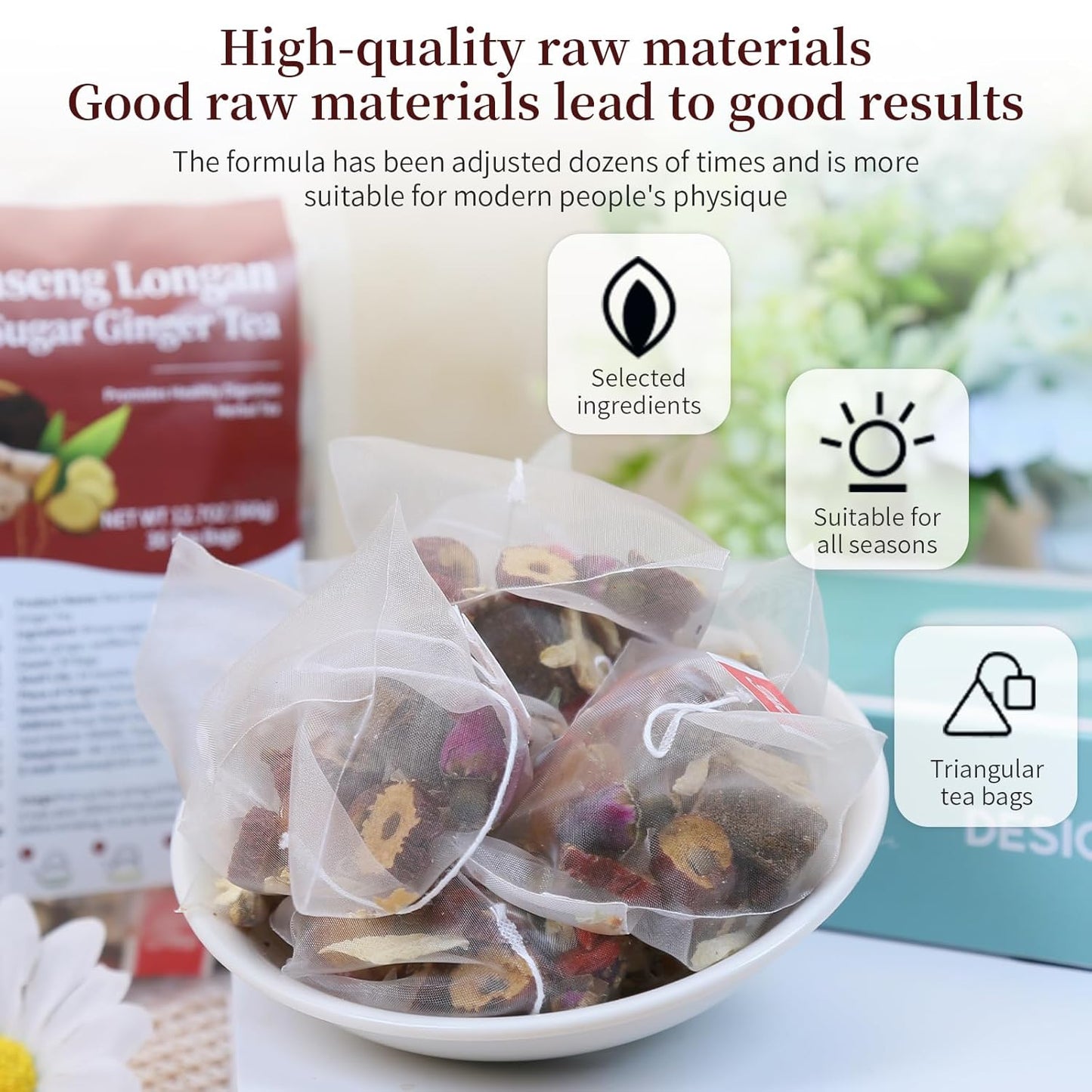 360g127oz-dozo-red-ginseng-longan-brown-sugar-ginger-tea-30-bags---premium-herbal-blend-with-health-benefits-3