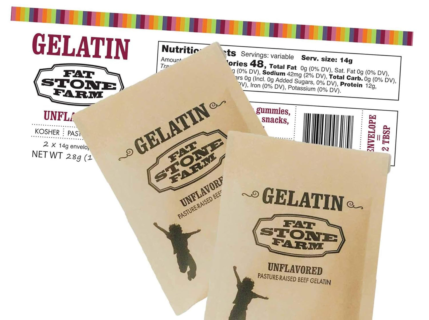 fat-stone-farm-unflavored-kosher-beef-gelatin-powder---2-single-serving-packets---oz-each-new-1