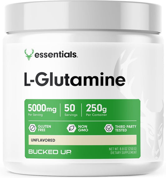 highly-potent-bucked-up-l-glutamine-powder---5000mg-50-servings-250g---muscle-recovery-immune-support-supplement-1
