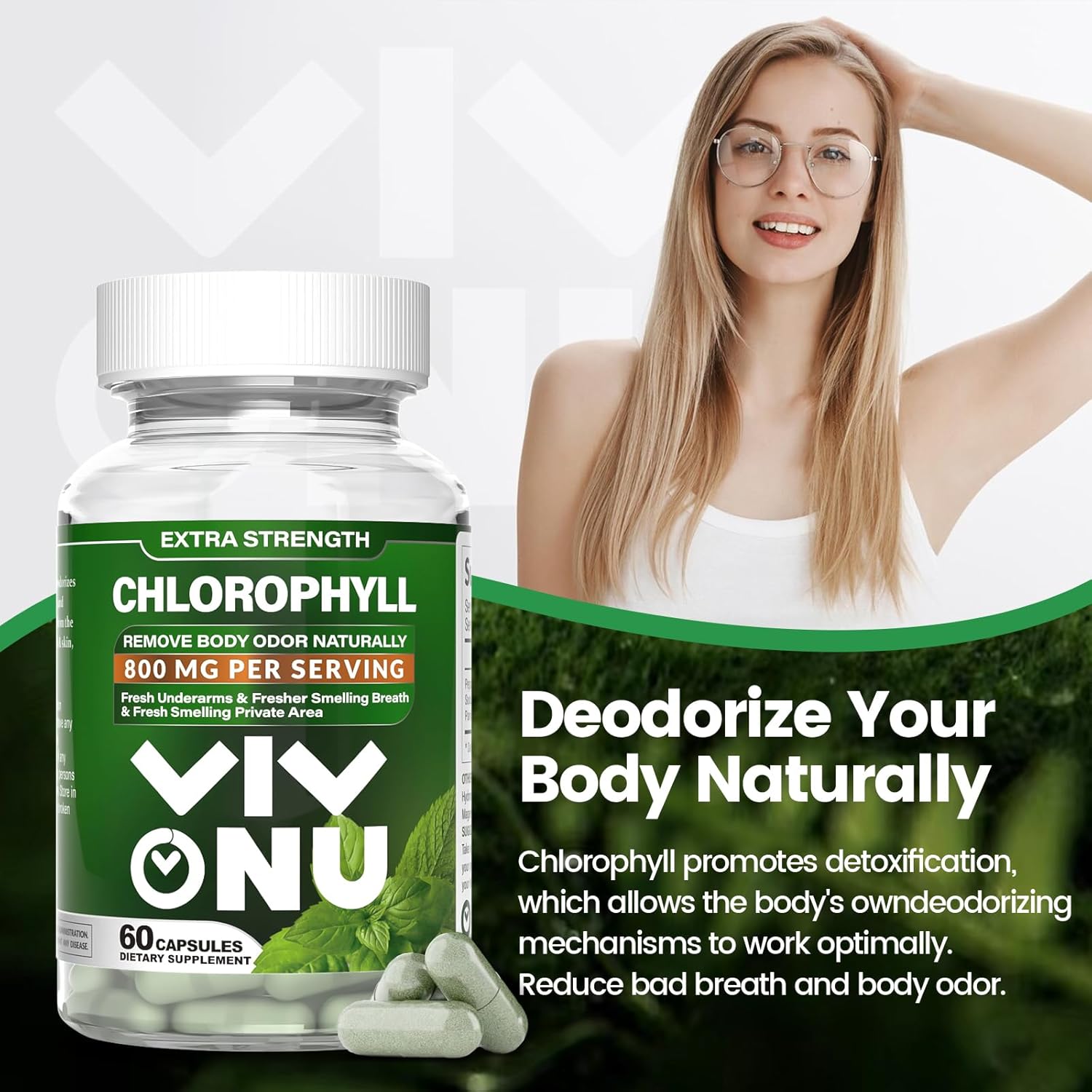 800mg-vivonu-chlorophyll-capsules---natural-supplement-for-energy-immunity-skin-support---internal-deodorant-for-women-men---120-capsules-2-bottle-pack-7