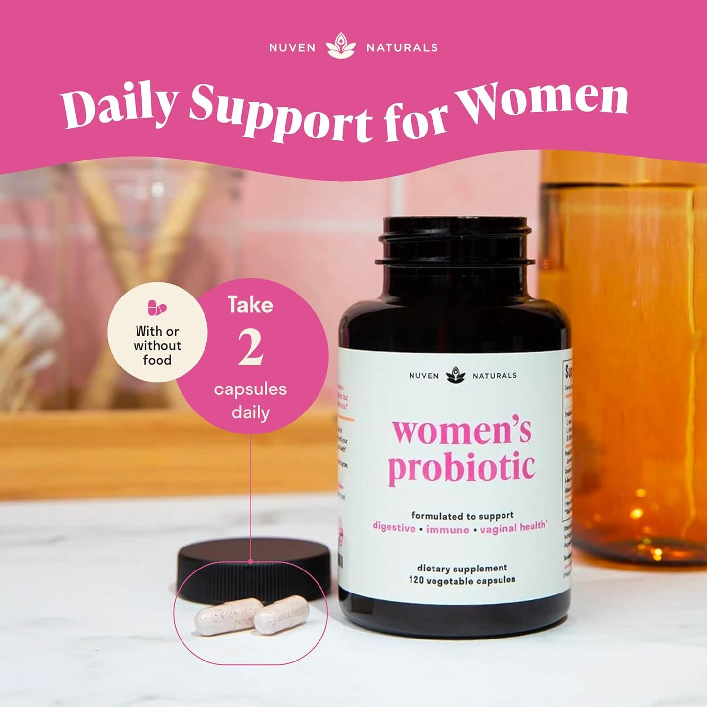 nuven-naturals-womens-probiotic-with-prebiotics-d-mannose-cranberry---60-servings---12-strains-for-digestive-vaginal-health-immune-support---ph-balance-formula-4