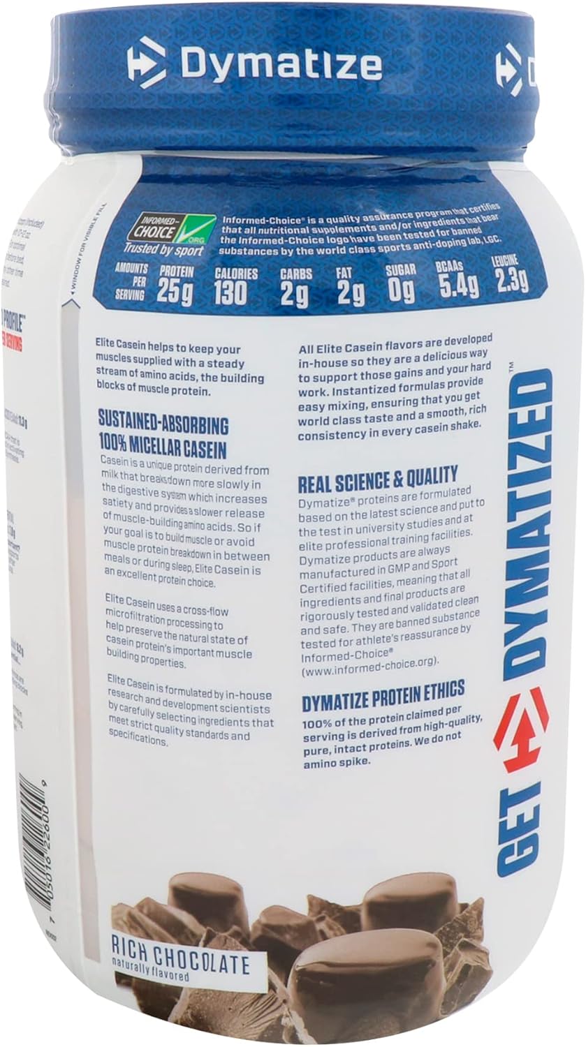 dymatize-elite-casein-protein-powder---25g-protein-54g-bcaas-23g-leucine-for-muscle-recovery---rich-chocolate-flavor---2-pound-pack-3