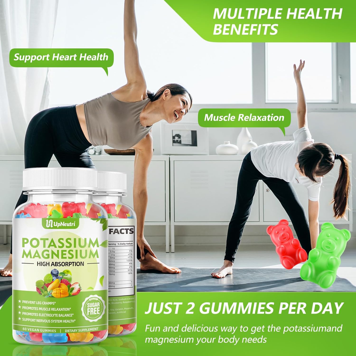 sugar-free-potassium-magnesium-gummies-for-adults-kids---supports-muscle-health-immunity---high-absorption-vegan-supplement---5-fruit-flavors---60-count-6