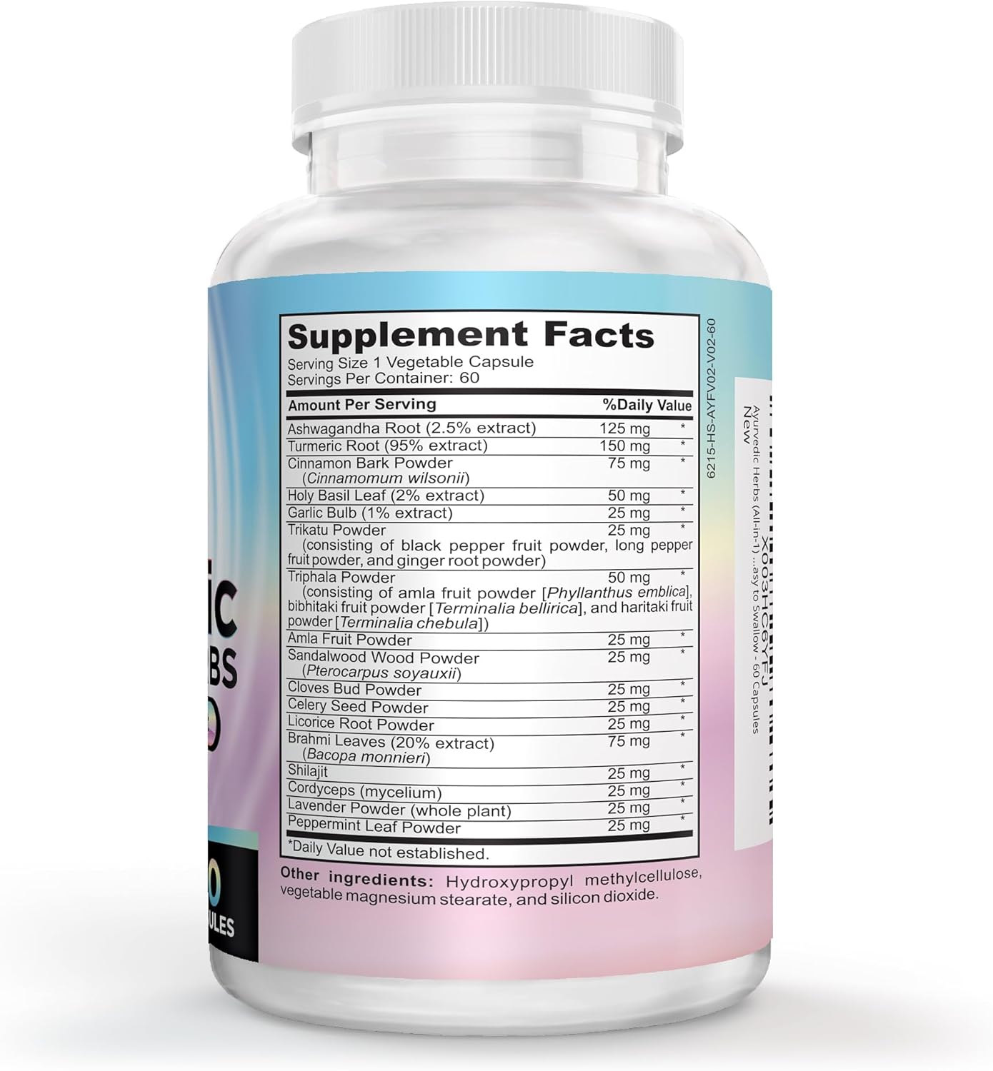 ayurvedic-herbal-recovery-supplement-blend---mind-body-spirit-complex-with-17-active-ingredients---natural-2-month-supply-of-ayurvedic-pills---60-capsules-2