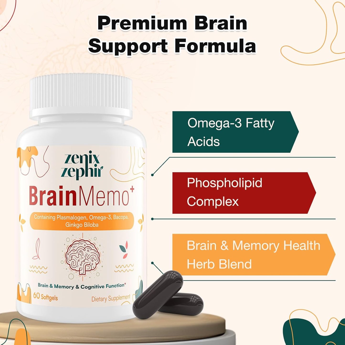 memory-focus-supplement-with-omega-3-bacopa-plasmalogens---brain-support-for-cognitive-function---boost-concentration-memory---non-gmo-60-softgels-3