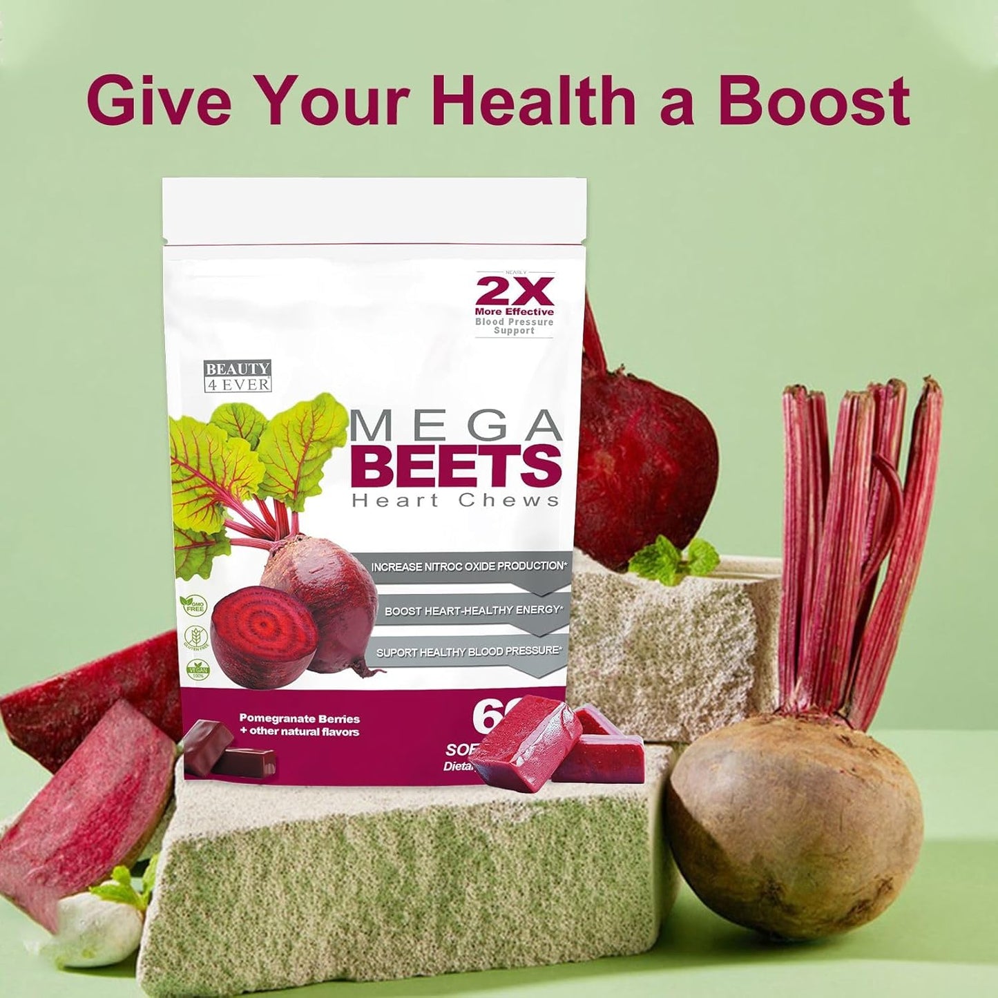 pomegranate-berry-flavored-beauty-4-ever-mega-beets-chews-with-grape-seed-extract---non-gmo-beet-energy-chews---60-count-7