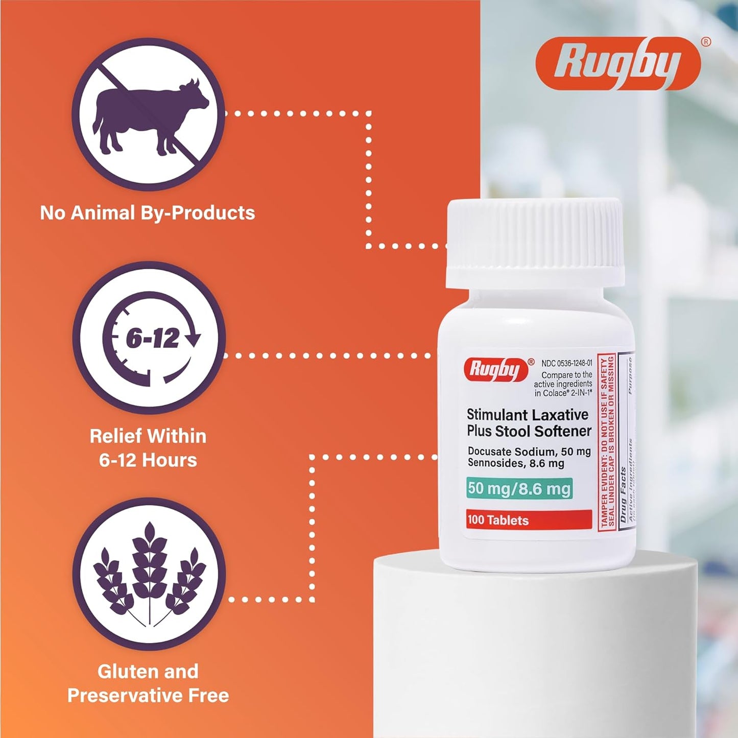 rugby-laboratories-rugby-stimulant-laxative-stool-softener-tablets---100-count---docusate-sodium-50-mgsennosides-86-mg---occasional-constipation-relief-for-women-men-and-kids-4
