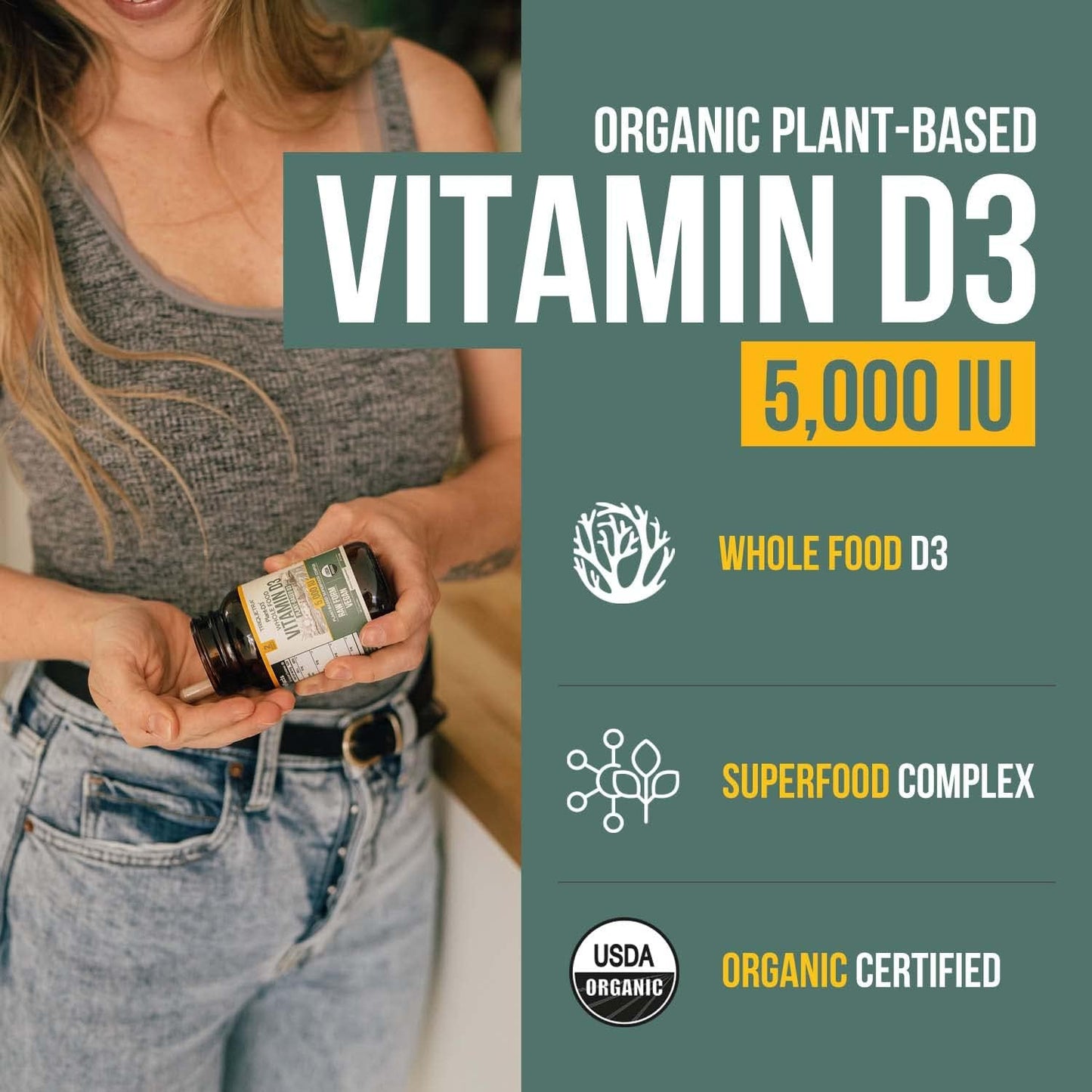 organic-vitamin-d3-5000-iu-capsules---plant-based-cholecalciferol-with-prebiotic-superfood-complex---vegan-gluten-free-formula---60-count-2