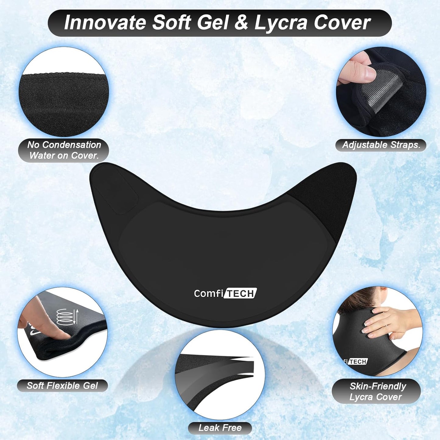 medium-comfitech-neck-ice-pack-wrap-gel---cooling-pad-for-cervical-and-shoulder-relief---single-pack-3