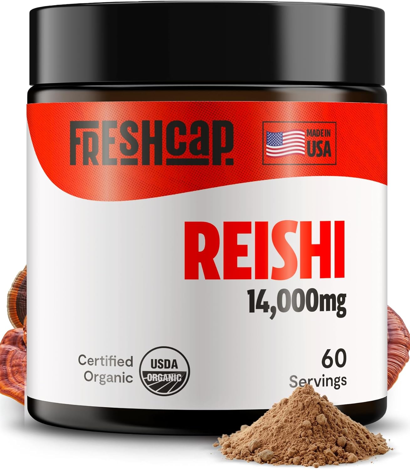organic-freshcap-reishi-mushroom-powder---14000mg-extract-supplement-for-nootropic-support-ayurvedic-red-reishi-blend---60-servings-1