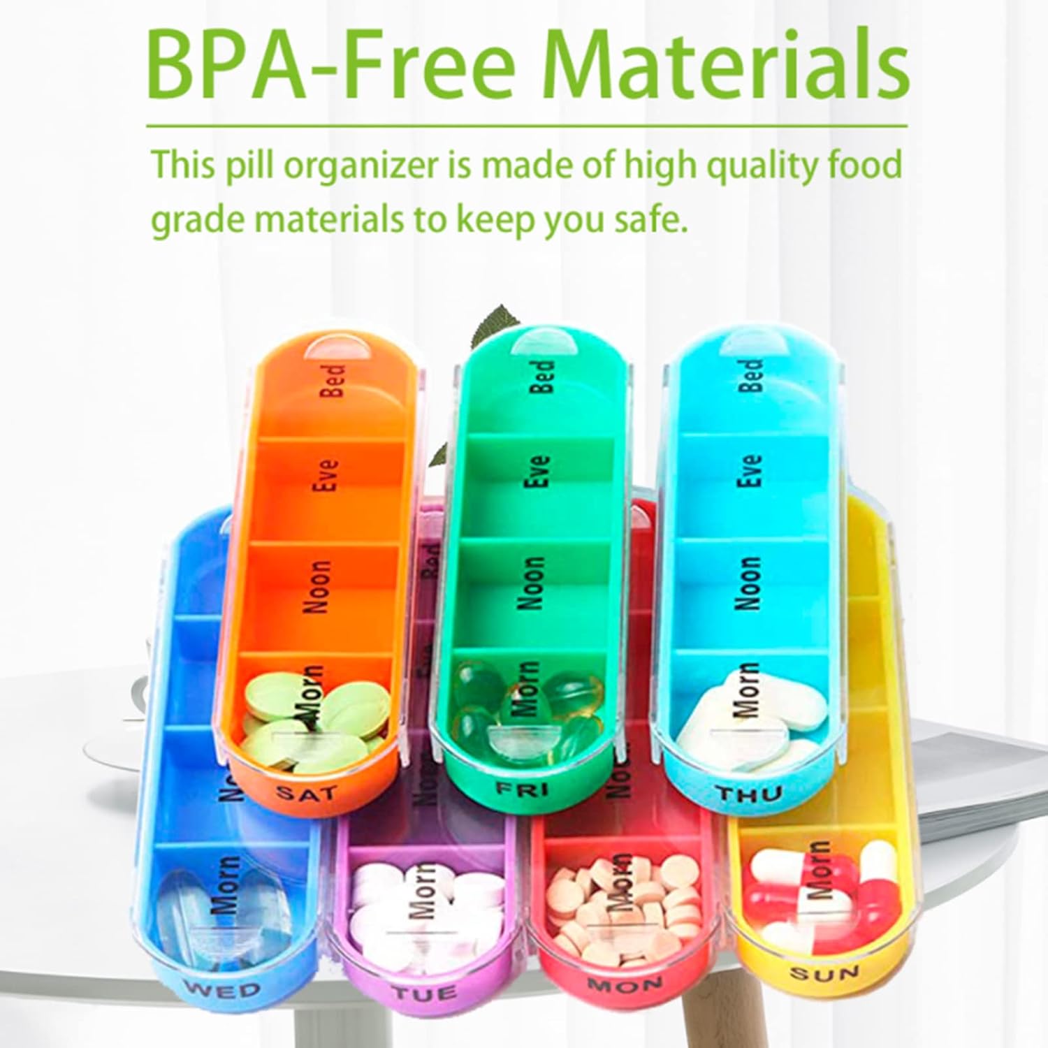 absok-weekly-stackable-pill-organizer-with-4-times-a-day-compartments---morning-noon-evening-bedtime---7-stackable-boxes-3