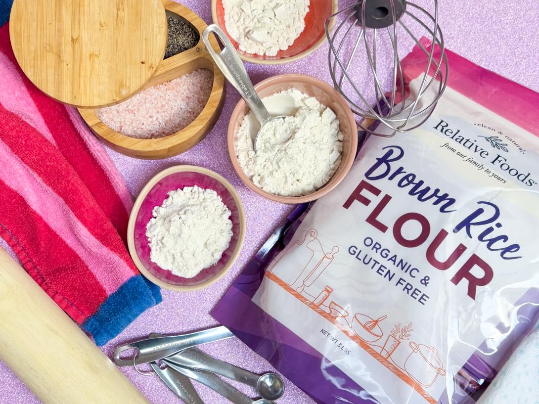 organic-brown-rice-flour-for-baking-pancakes-and-sauces---nutrient-rich-gluten-free-flour---easy-to-store-3-lbs-3