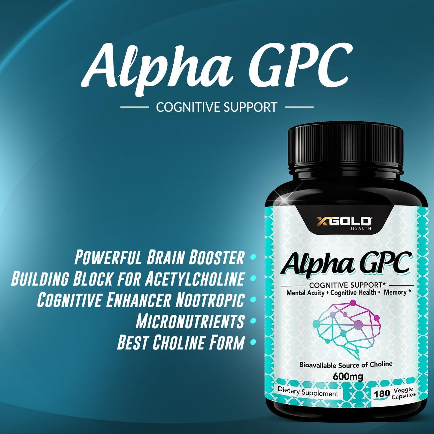 highly-purified-alpha-gpc-choline-supplement-600mg---cognitive-enhancer-nootropic-for-memory-brain-function---180-veggie-capsules---boosts-focus-mood---x-gold-health-5
