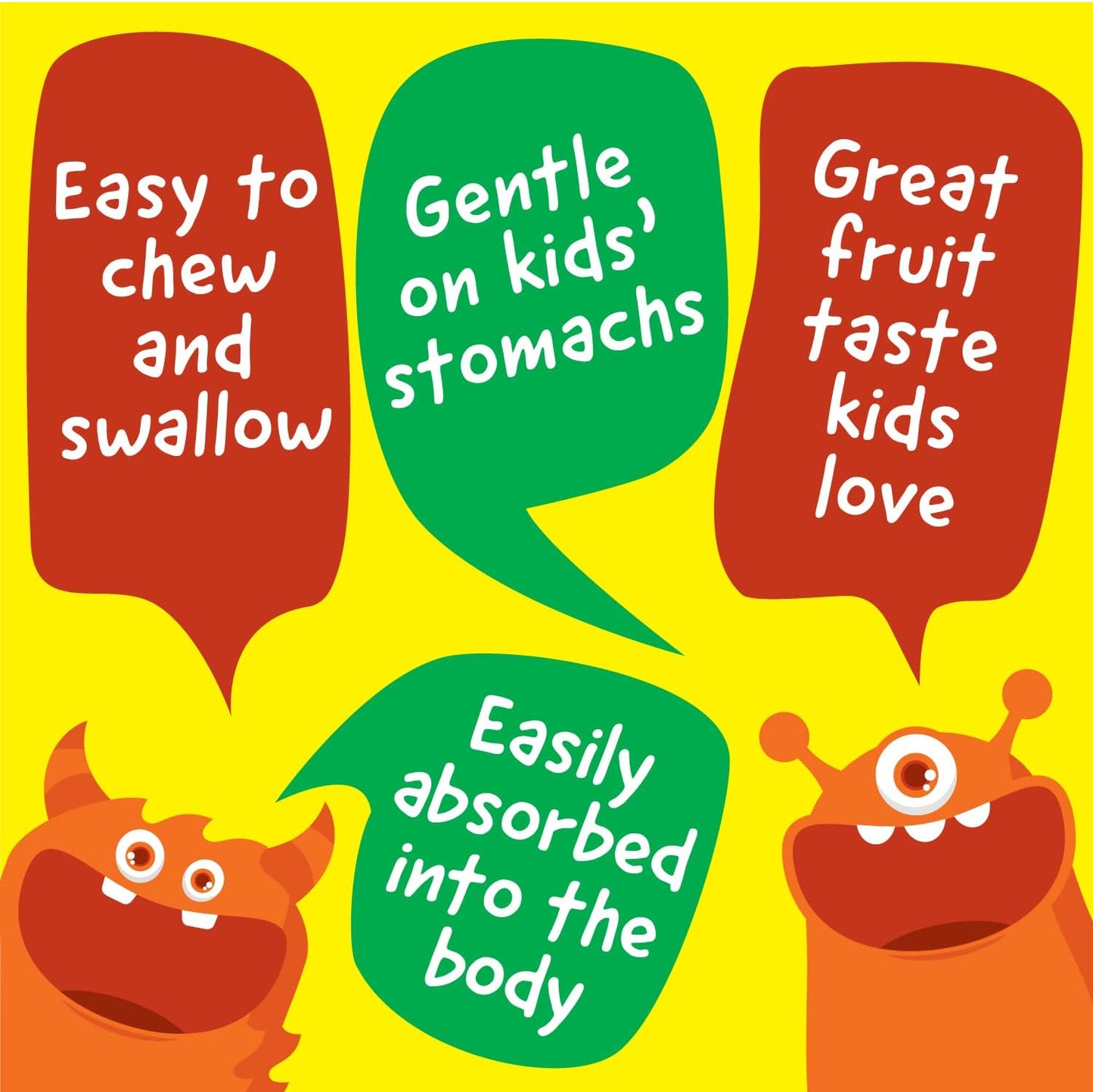 Berry Flavored Kids Probiotic Chewable Tablets - 5 Billion CFU Acidophilus Blend with Prebiotic Fiber - Vegan & Nut Free - 60 Chewables for Digestive Health - Espot.com.au