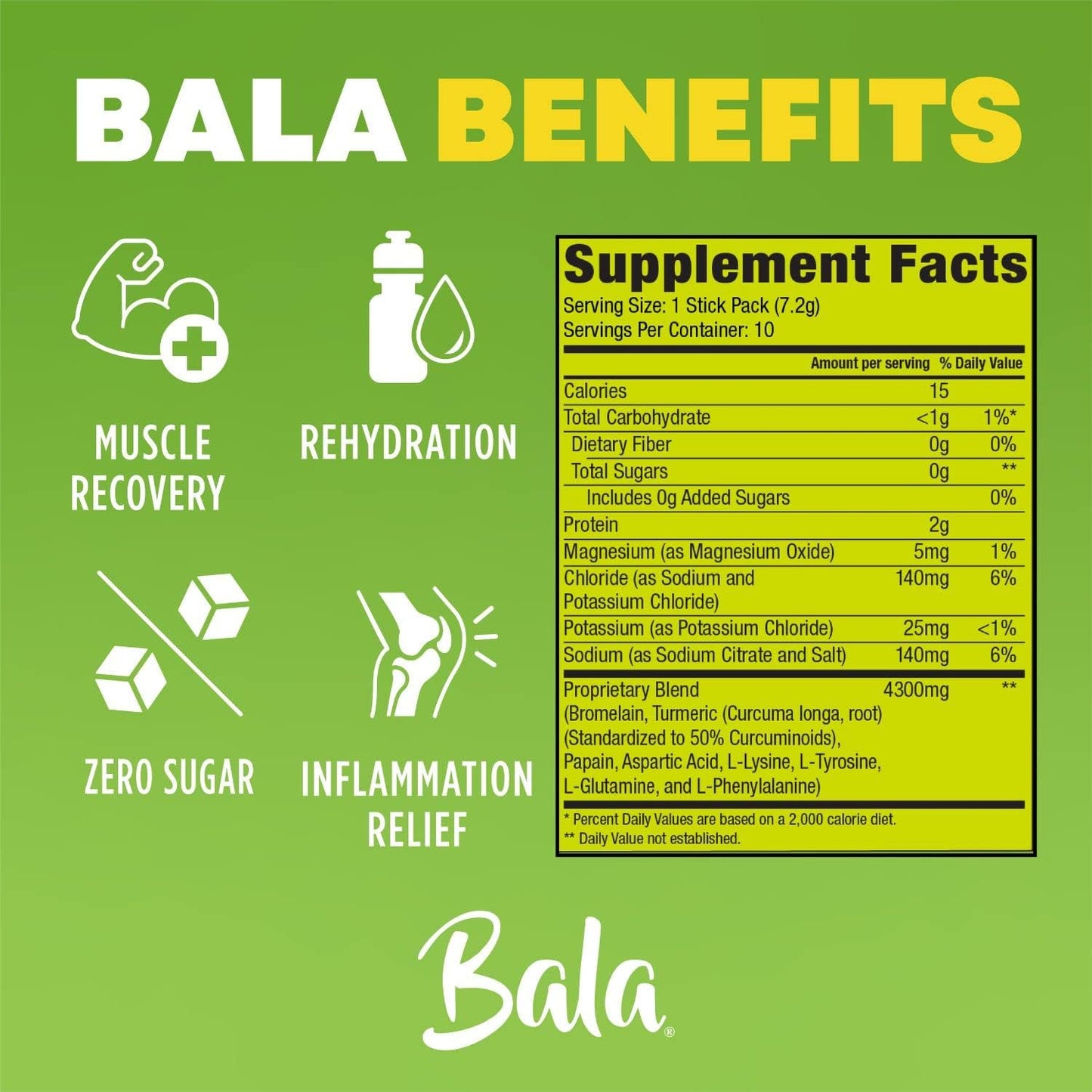 bala-turmeric-enzyme-electrolyte-powder-packets---sugar-free-keto-hydration-mix-for-post-workout-muscle-recovery-gut-health-immune-joint-support---natural-flavors---10-pack-6