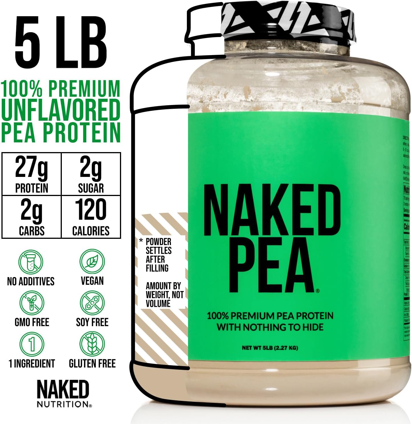 5lb-naked-pea-protein-powder---100-unflavored-vegan-isolate-from-north-american-farms---easy-to-digest-plant-protein-powder---76-servings-3