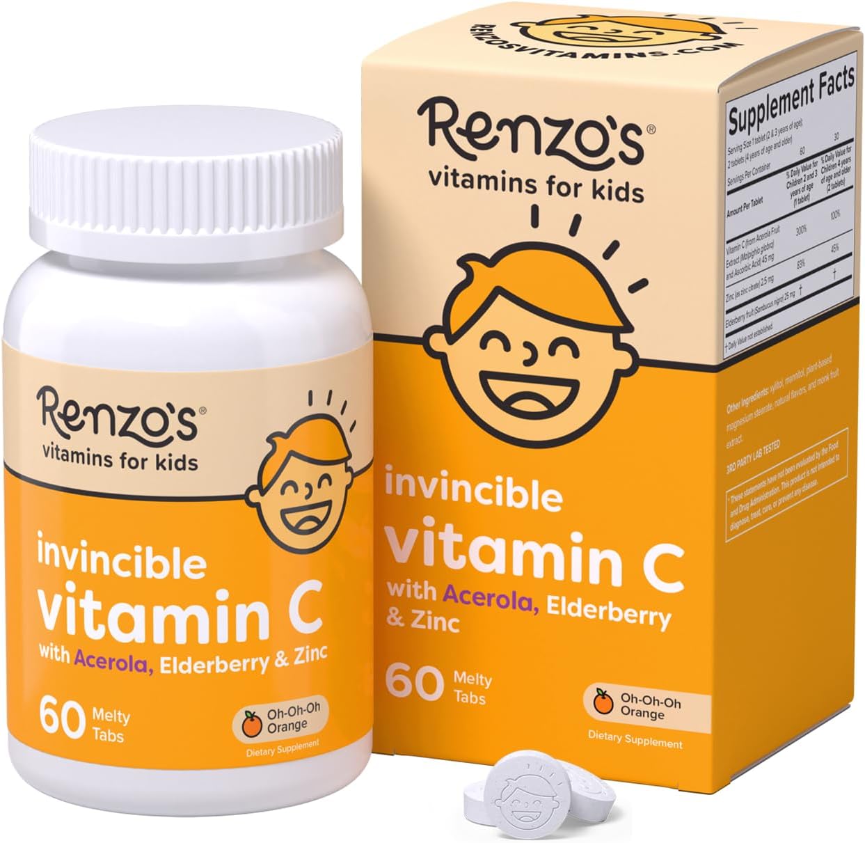 renzos-invincible-vitamin-c-for-kids-with-elderberry-zinc---immune-support-melty-tabs---60-orange-flavored-kids-vitamins-1
