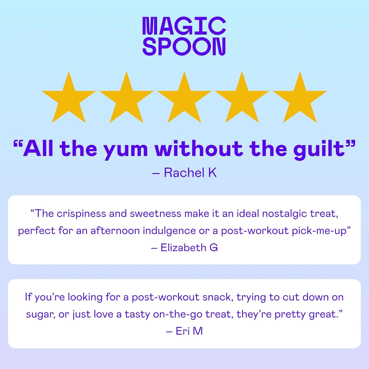 high-protein-low-carb-magic-spoon-treats-variety-pack---keto-friendly-snack-bars-with-low-sugar-crispy-cereal-texture---8-bars-2-of-each-flavor-marshmallow-chocolate-pb-blueberry-muffin-double-chocolate-6