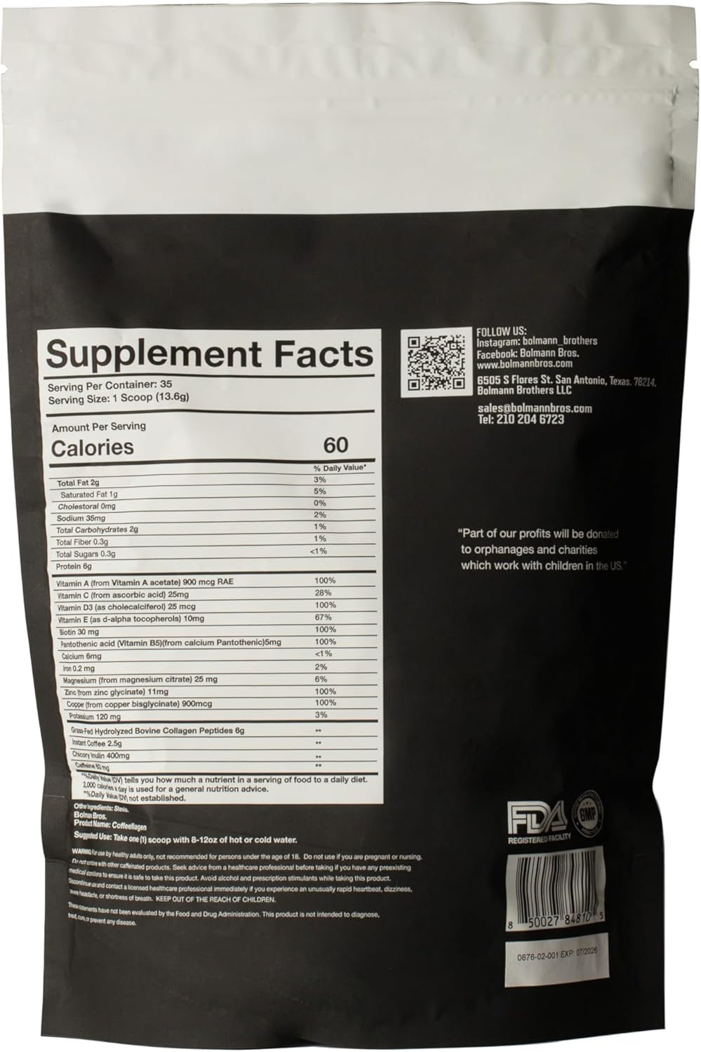 grass-fed-brazilian-collagen-coffee-supplement-with-biotin-vitamins-minerals-for-hair-skin-nails-joints---6g-collagen-per-scoop---35-servings-1