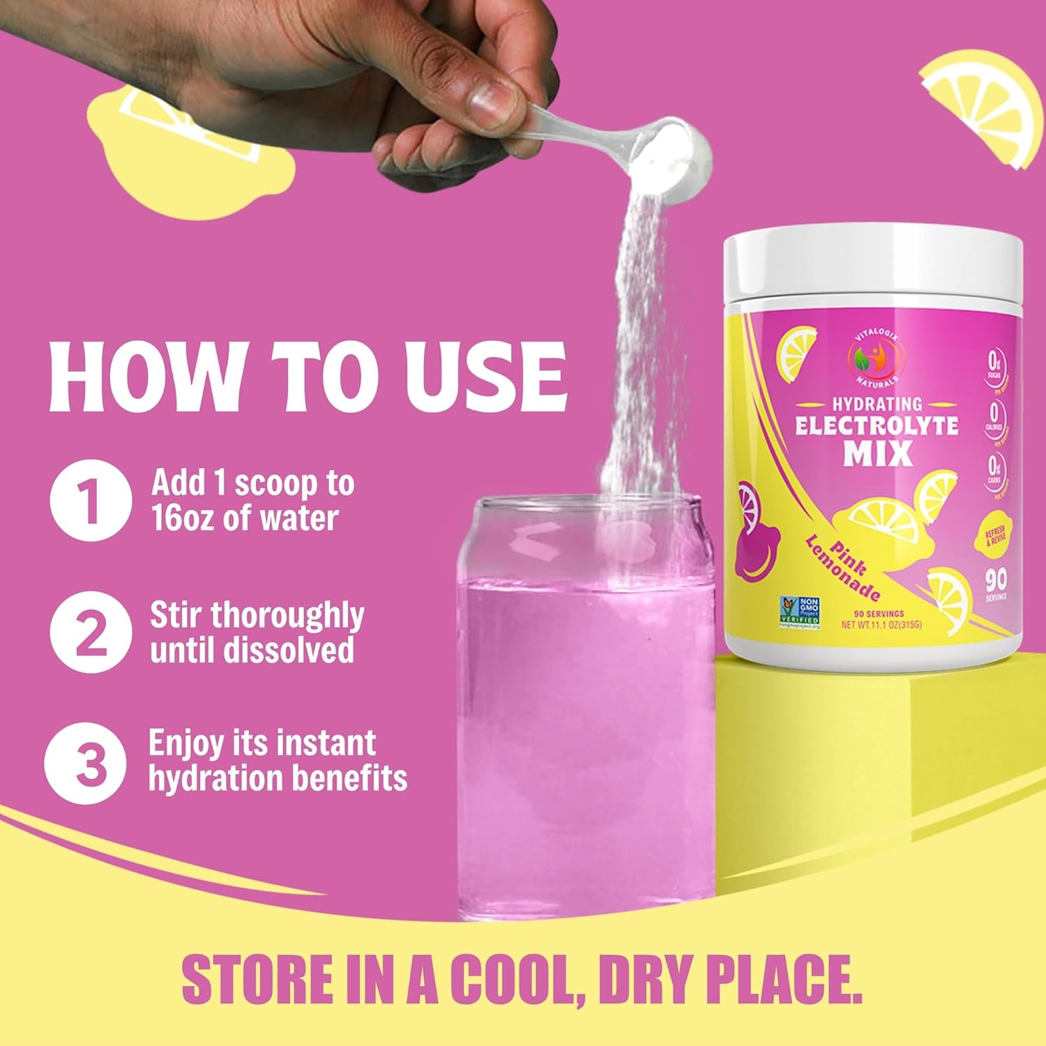 sugar-free-pink-lemonade-electrolyte-powder---hydration-drink-mix-with-zero-calories-carbs-or-artificial-ingredients---keto-vegan-friendly---90-servings-5