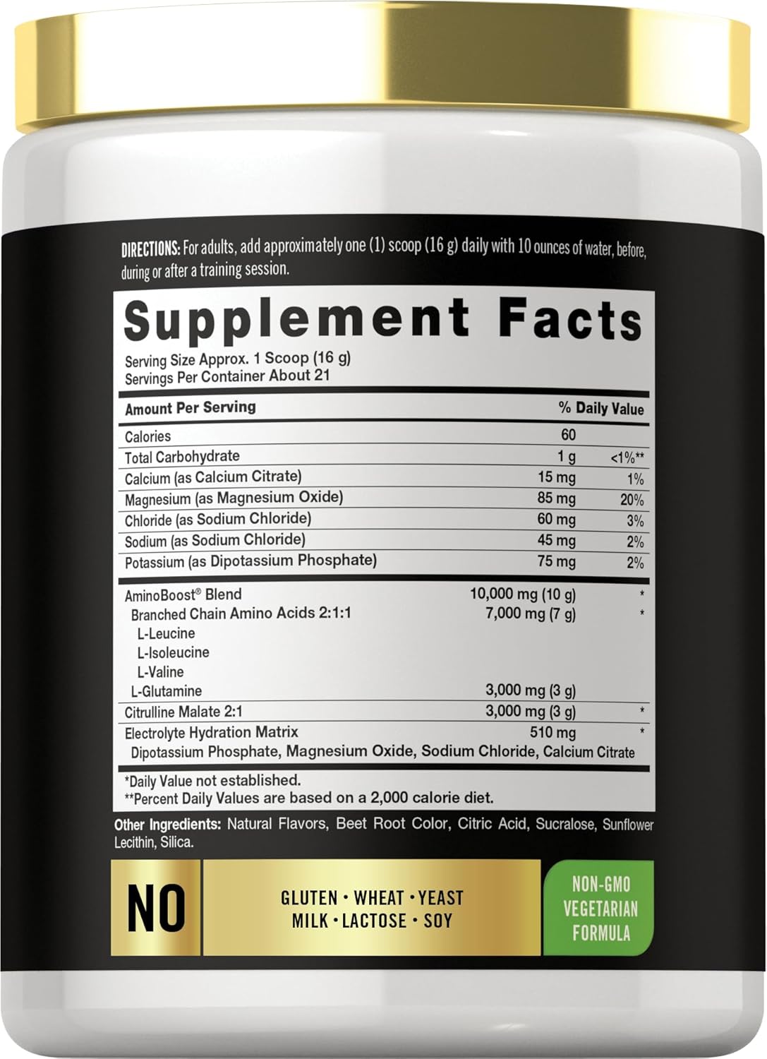 carlyle-fruit-punch-bcaa-amino-acids-pre-workout-powder---7g-bcaa-stimulant-free-non-gmo-gluten-free-supplement-2