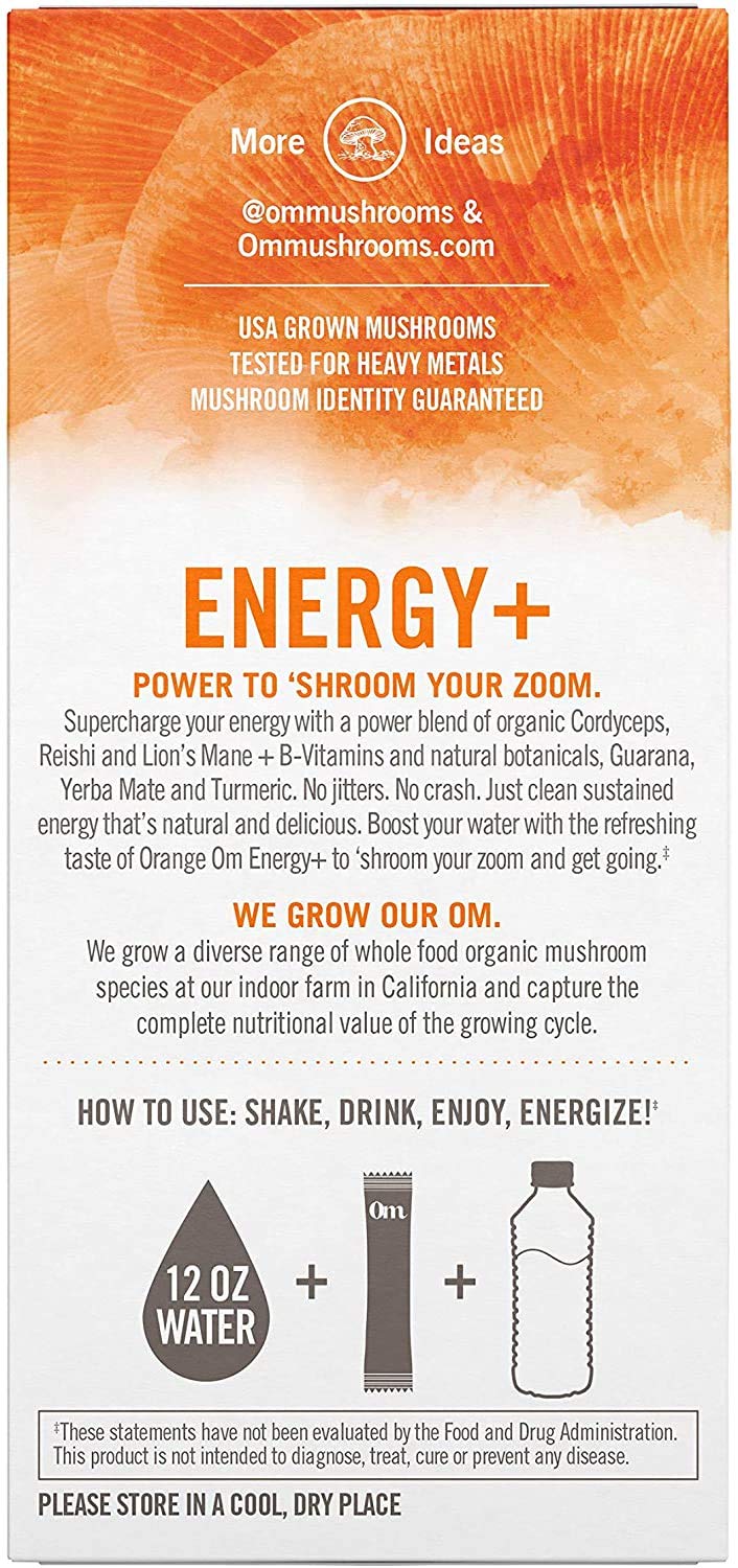 citrus-orange-mushroom-superfood-energy-drink-mix---10-pack-single-serve-with-cordyceps-yerba-mate-tumeric-vitamin-b-complex---pre-workout-immune-support-blend-9
