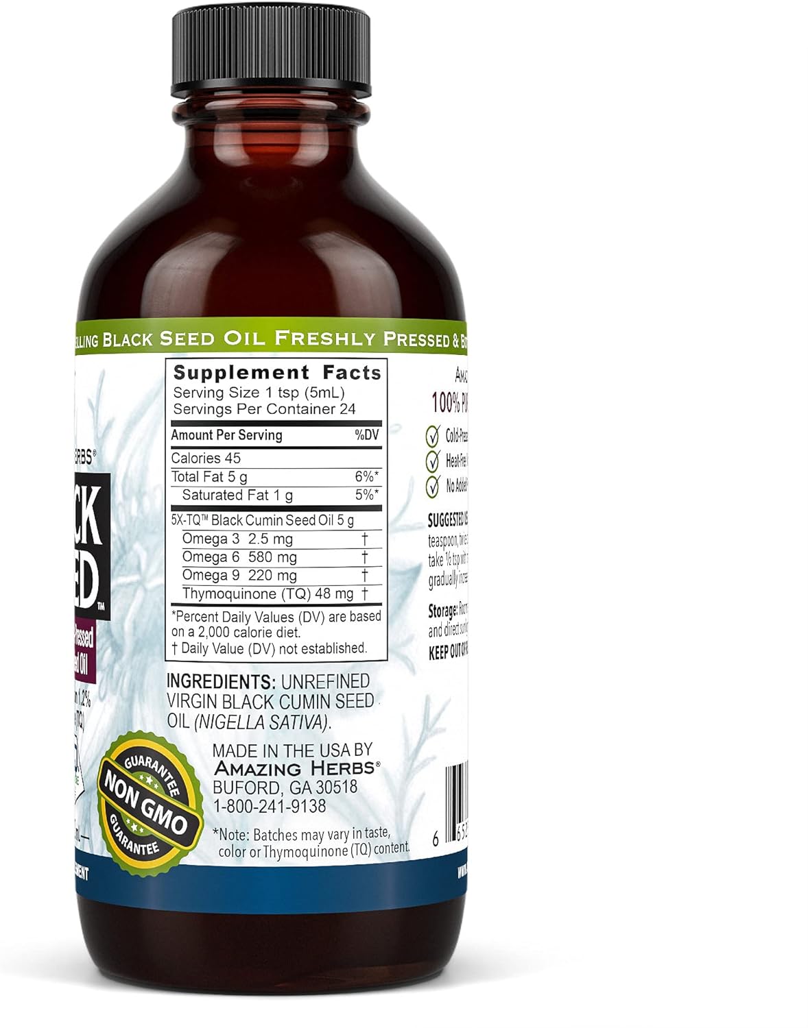 premium-black-seed-oil---cold-pressed-nigella-sativa-for-digestive-health-immune-support-brain-function---4-fl-oz-pack-of-3---gluten-free-non-gmo-3