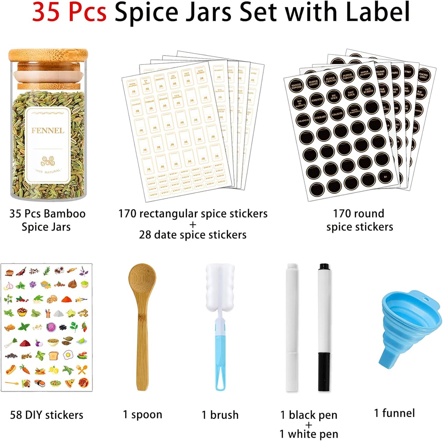 35-piece-4-oz-glass-spice-jars-set-with-bamboo-lids-and-labels---airtight-containers-for-kitchen-pantry-cabinet-drawer-3