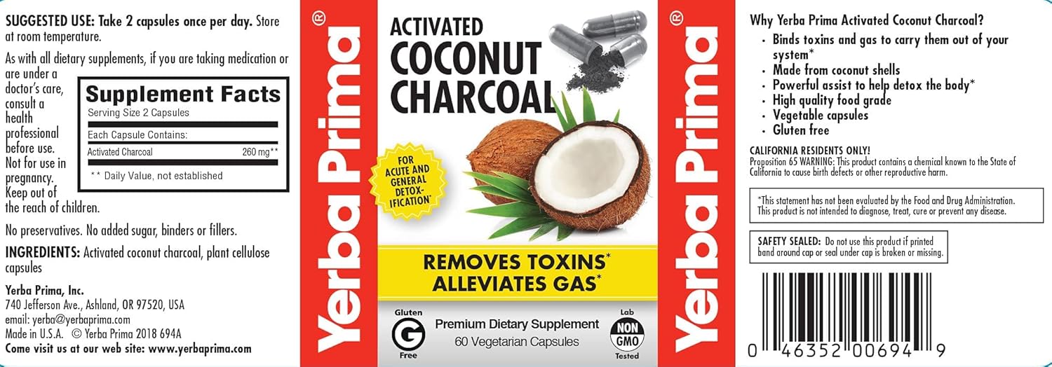 60-activated-coconut-charcoal-capsules-by-yerba-prima---vegan-detox-supplement-gluten-free-non-gmo---natural-cleansing-aid-8