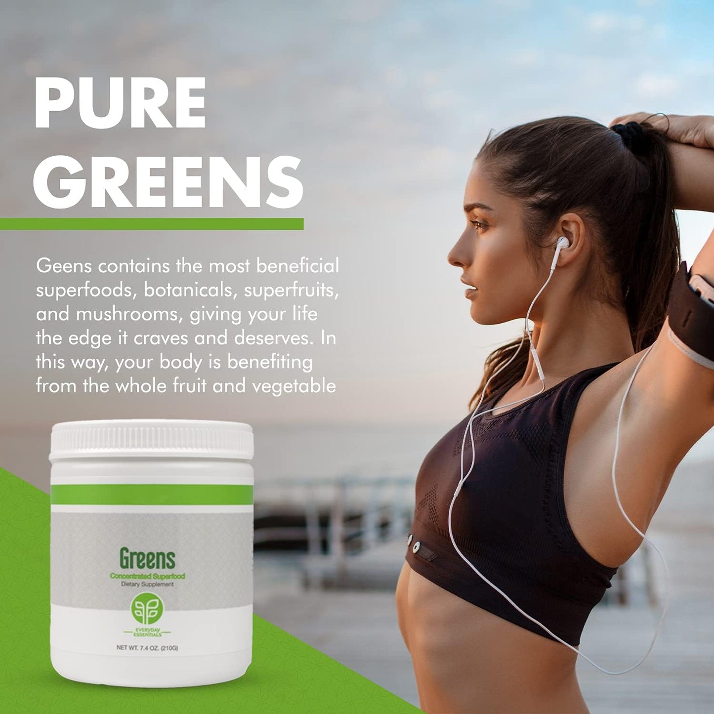 210g-pure-greens-powder-with-superfoods-antioxidants-phytonutrients-and-proprietary-blends---vegan-friendly-and-sweetened-with-stevia---easy-to-mix-with-water-or-juice-7