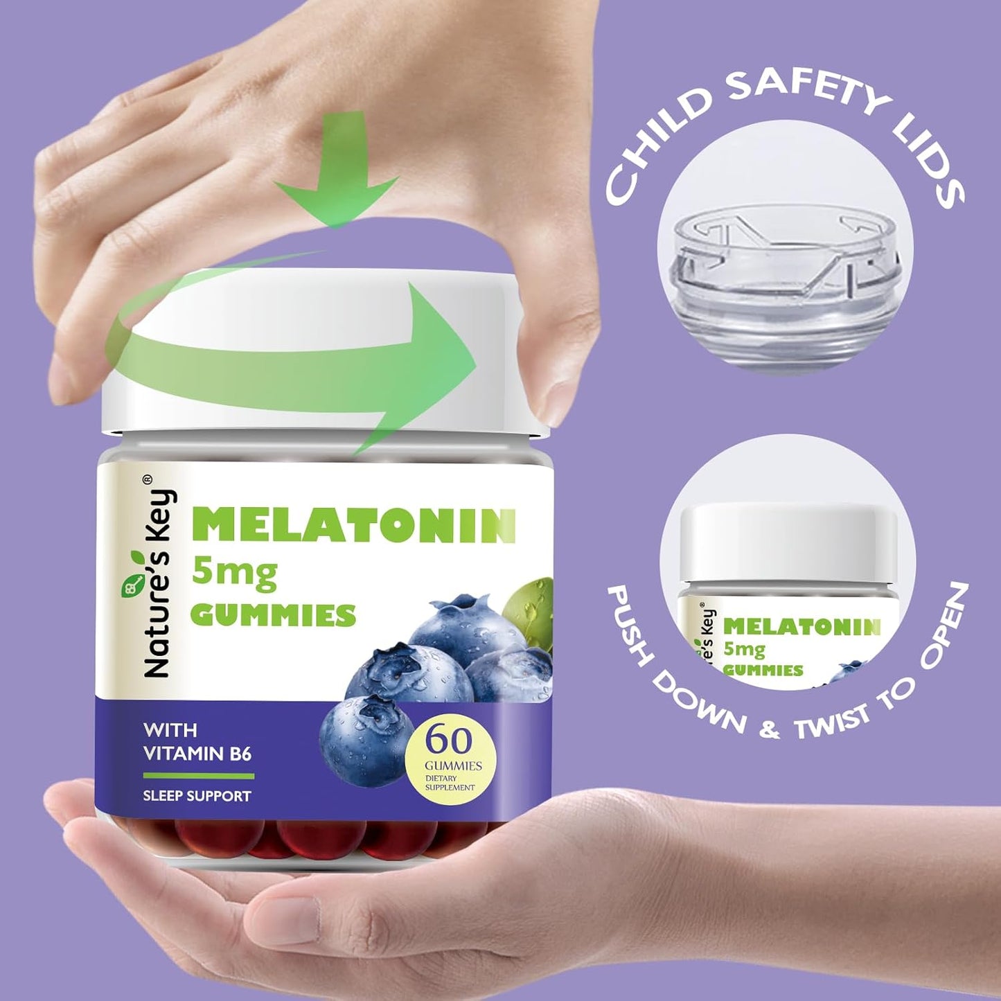 5mg-melatonin-gummies-with-vitamin-b6-for-kids-adults---non-gmo-gluten-free-blueberry-flavored-supplement---60-count-7