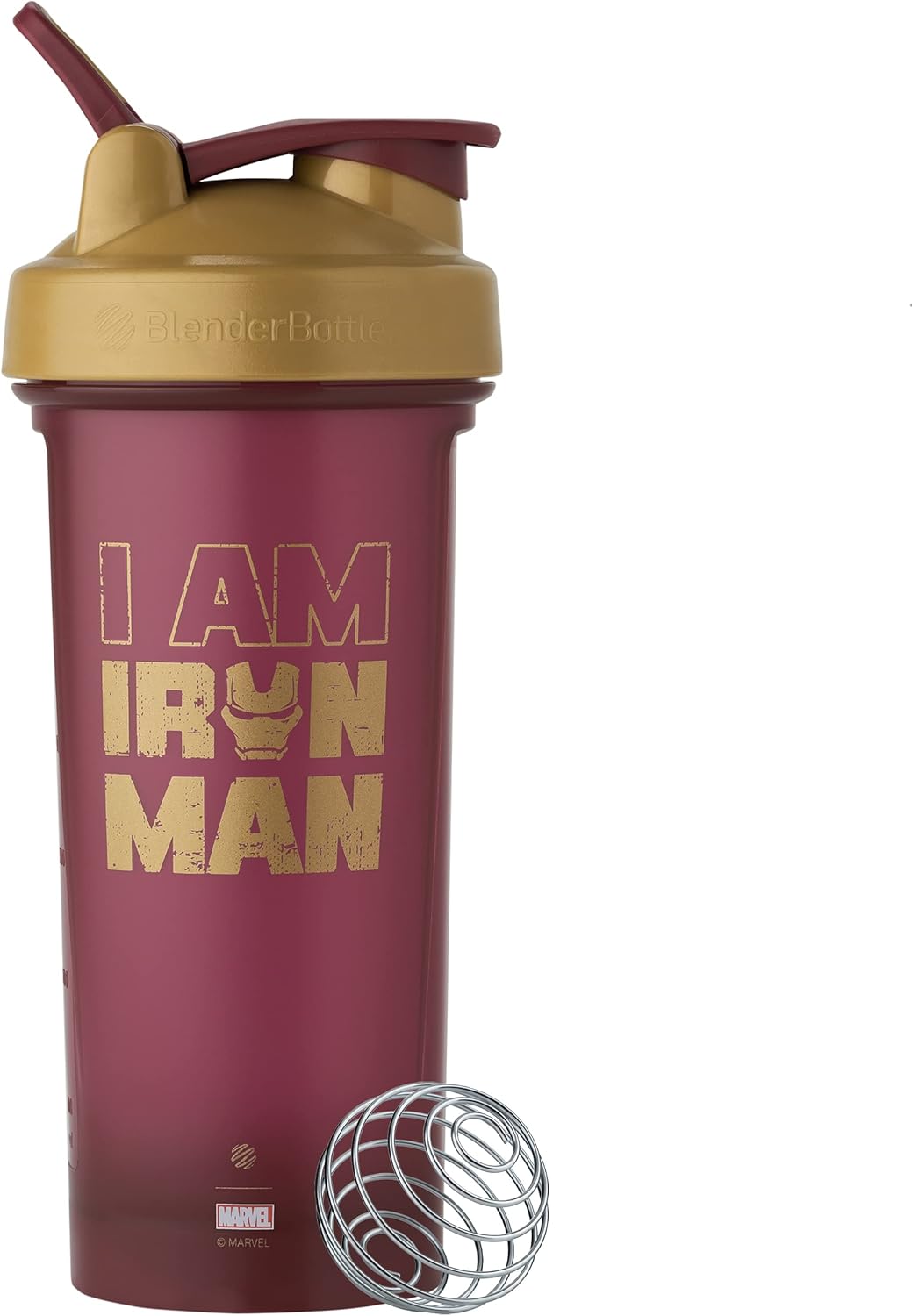 iron-man-blenderbottle-marvel-classic-v2-shaker-bottle---ideal-for-protein-shakes-and-pre-workout---28-ounce-size-1