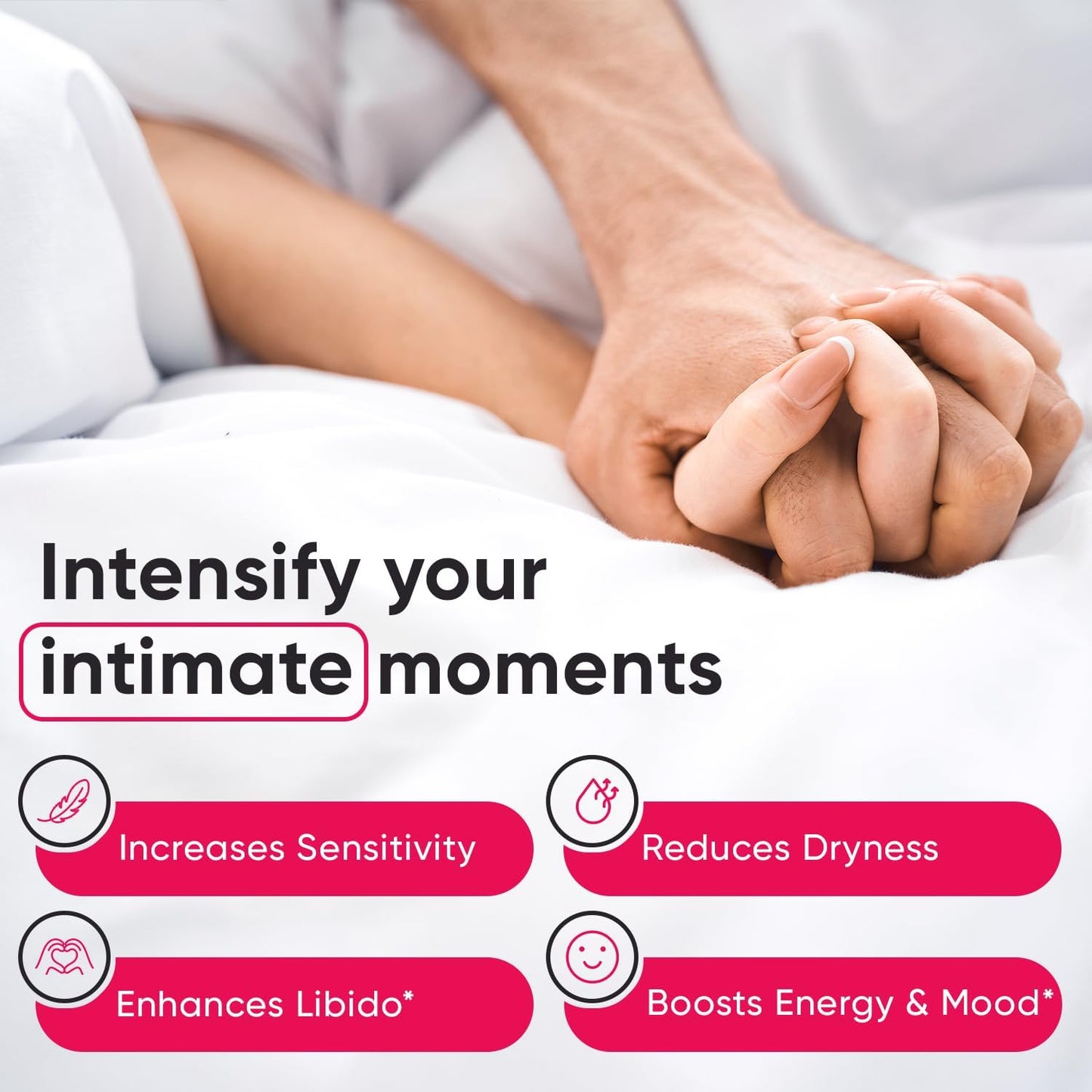 Natural Female Libido Enhancer Pills with Maca Root & Ashwagandha Extract - Drive, Energy, Intimacy Boost - 60 ct - Espot.com.au