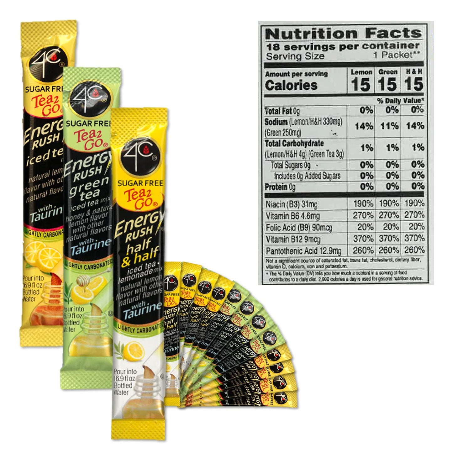 4c-energy-rush-stix-iced-tea-variety-pack---18-count-single-serve-water-flavoring-packets---sugar-free-with-taurine---on-the-go-bundle-2