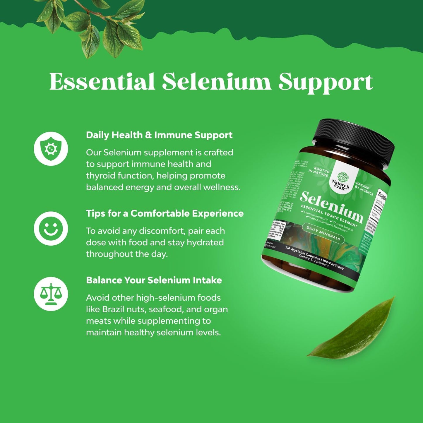 high-potency-yeast-free-selenium-200mcg-capsules---immunity-antioxidant-thyroid-support---vegan-non-gmo-gluten-free---made-in-usa---100-servings-3