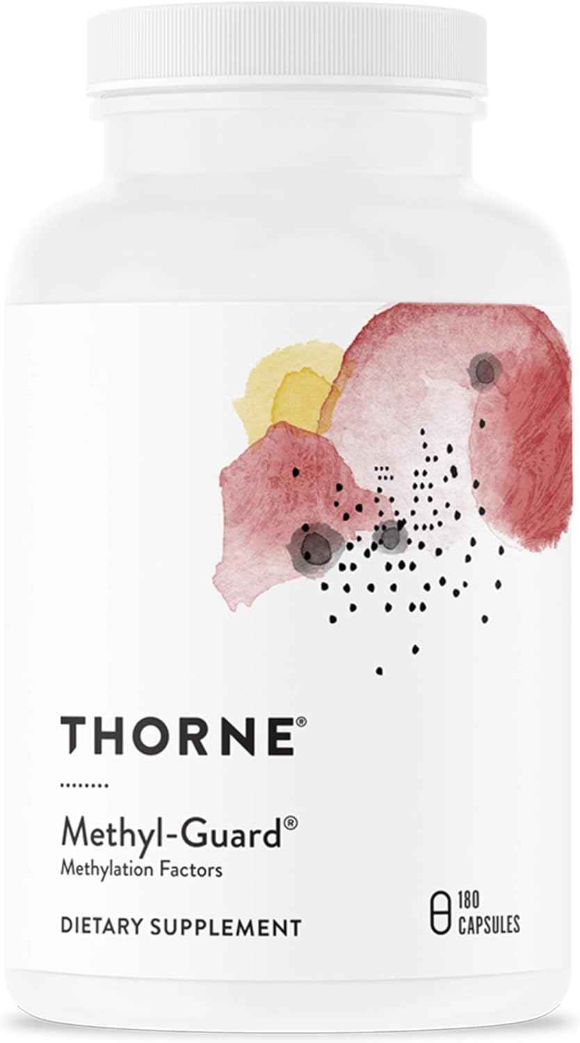 Methyl-Guard Supplement for Methylation Support with Folate and Vitamin B12 - 180 Capsules by THORNE