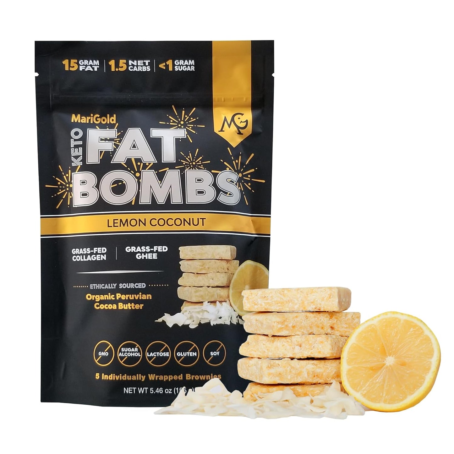 lemon-coconut-keto-fat-bombs-with-grass-fed-ghee-and-collagen---low-carb-gluten-free-non-gmo---5-servings-1
