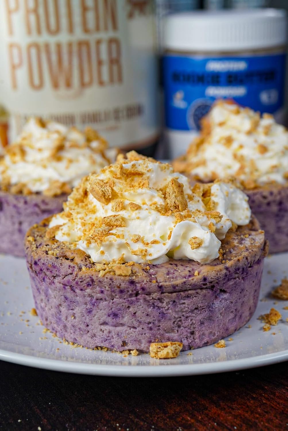 vegan-blueberry-pastry-protein-cookie-butter-powder---dairy-free-keto-low-carb-sugar-free---easy-to-mix-bake-spread---78oz-5