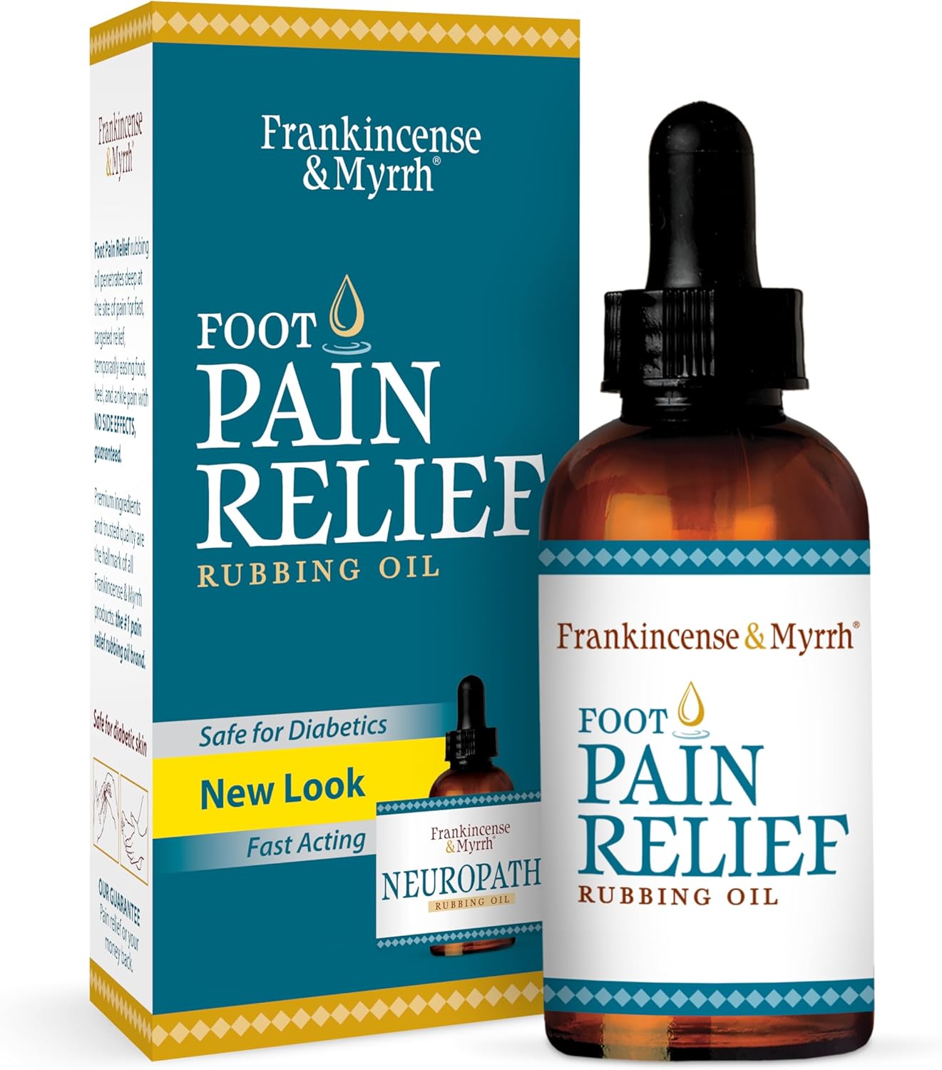 Maximum Strength Frankincense & Myrrh Foot Pain Relief Oil for Neuropathy & Diabetic Feet - Espot.com.au